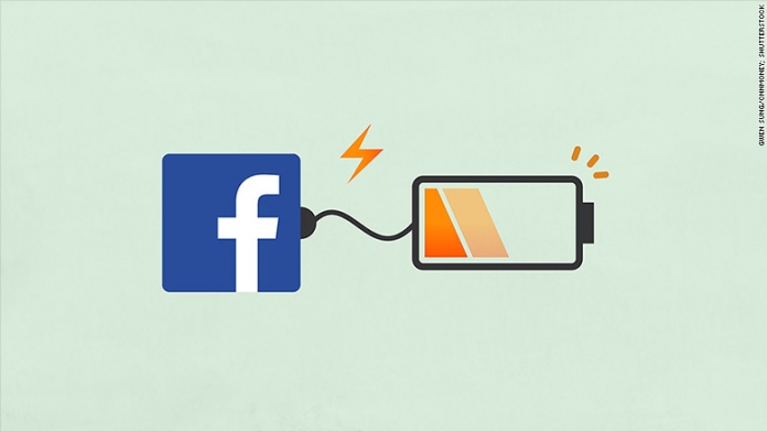 Consumo batteria anomalo Android, colpa di Facebook