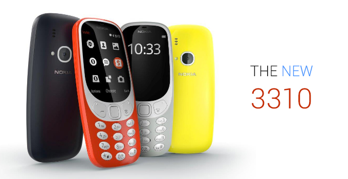 Nuovo Nokia 3310, il ritorno del mito